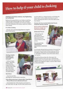 London Mums - How to Help if Your Child is Choking