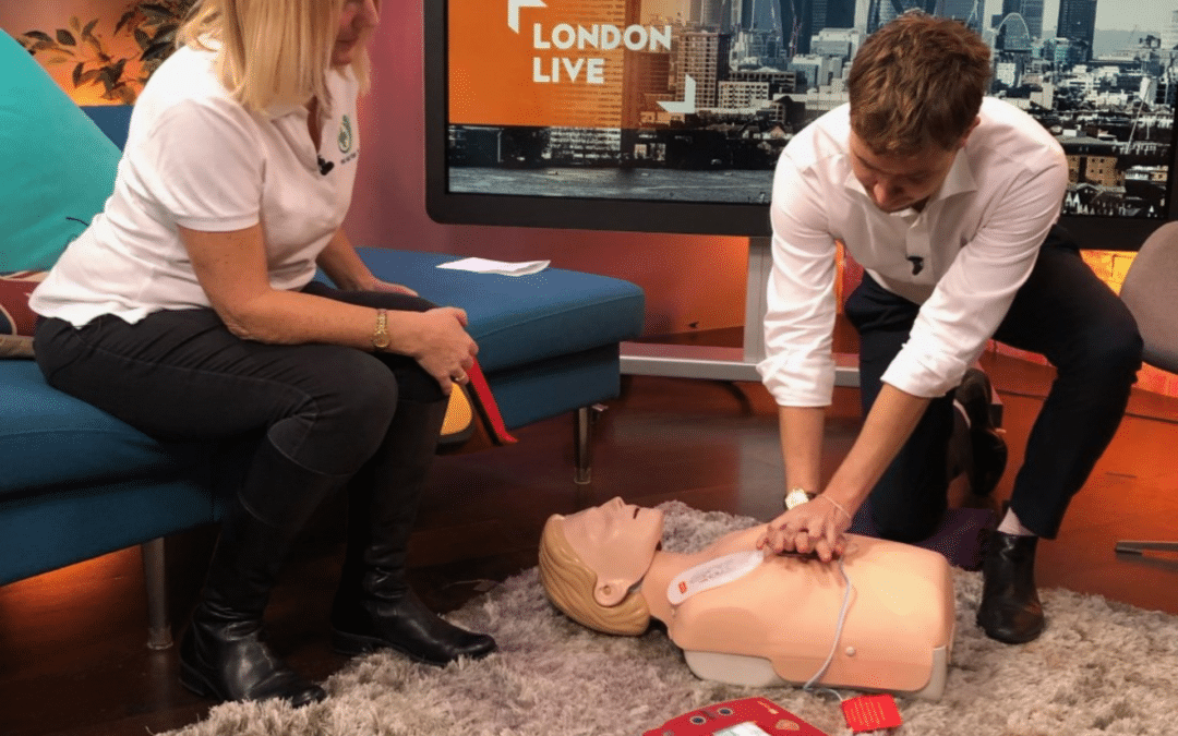 London Live – How to perform CPR and use an AED