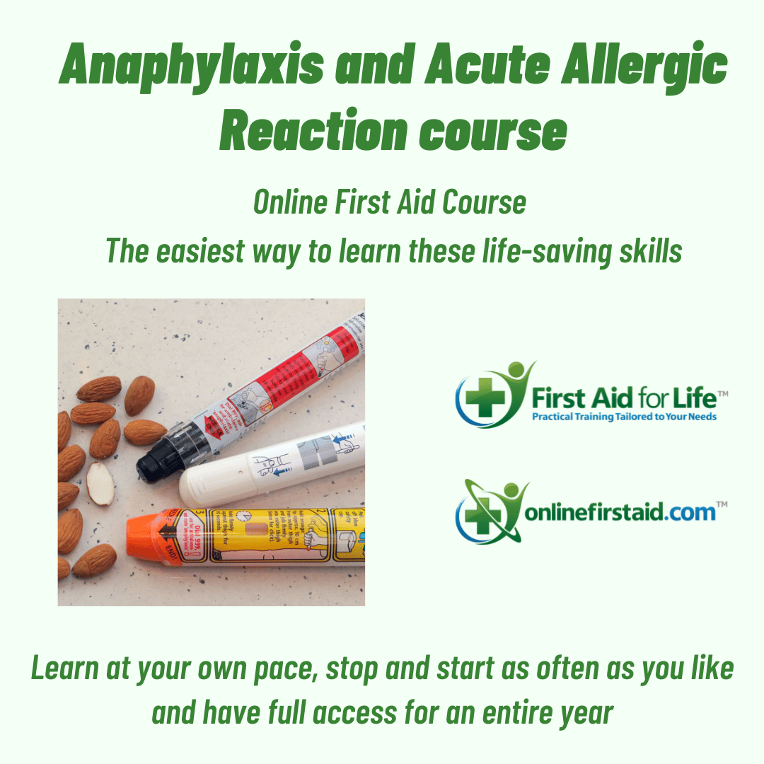Anaphylaxis online course