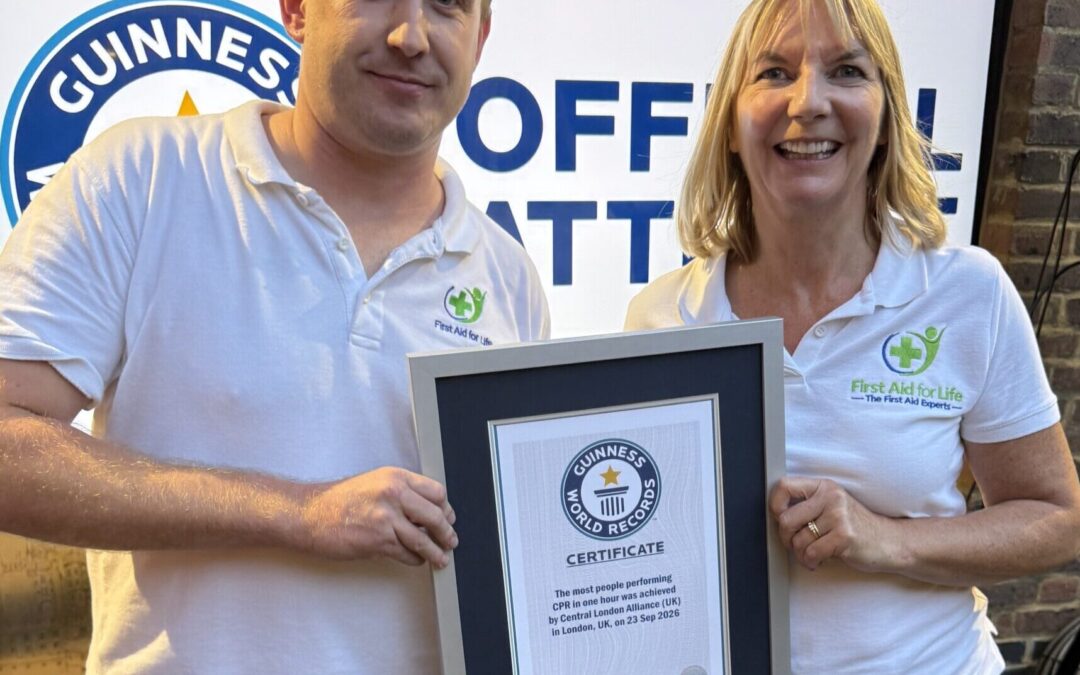 We did it! We broke the CPR World Record
